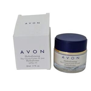 Avon Hydrofirming Day Cream SPF 15 Face Neck 1.7 oz Anti Aging NEW Discontinued